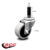 Service Caster 2 Inch Thermoplastic Rubber Wheel 7/8 Inch Expanding Stem Caster SCC SCC-EX05S210-TPRS-78